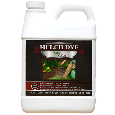 Cocoa Brown Mulch Dye | 2,400 SQ. FT 32 OZ