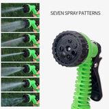 Expanding Expandable Flexible Garden Water Hose w Spray Nozzle 25, 50,